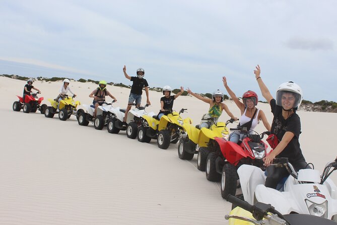 1 Hour Quad Biking with Quadzilla at the Dunes in Atlantis - Meeting at Atlantis Dunes, then getting kitted fast