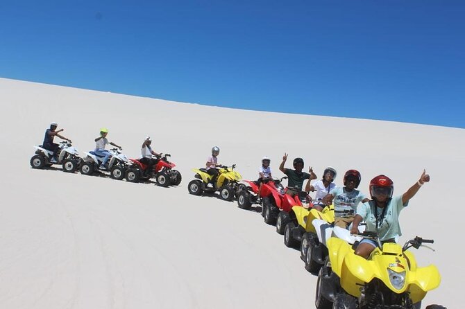 1 Hour Quad Biking with Quadzilla at the Dunes in Atlantis - What happens during the ride, from first start to dune climbs
