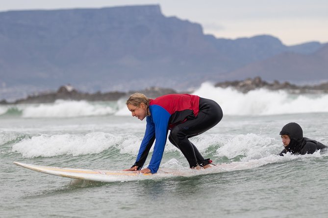 2-Hour Surf Lesson in Cape Town - Meeting on Coral Rd in Table View, then getting suited up