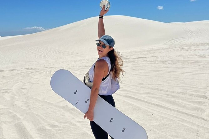 2 hours sandboarding experience in Capetown - Meeting at Atlantis Dunes, then getting your board sorted