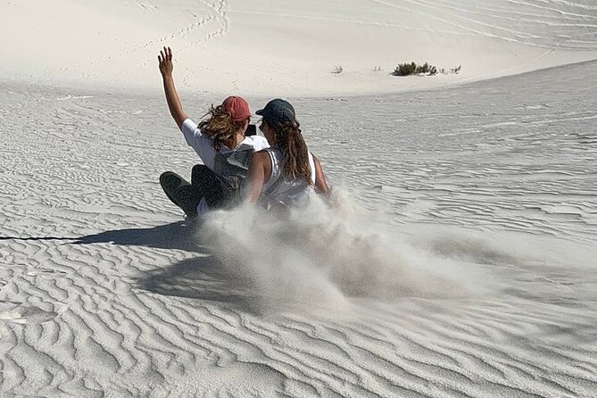 2 hours sandboarding experience in Capetown - Stand and carve, or sit and ride: choosing your comfort level