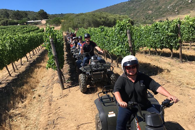 2h – Nature Quad Trail - Vineyards, grape cultivars, and what your guide points out