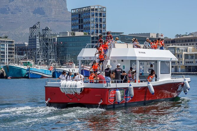 30min Harbour Boat Cruise Cape Town - What You See on the Harbour Loop: Clock Tower, Swing Bridge, Cruise Ships