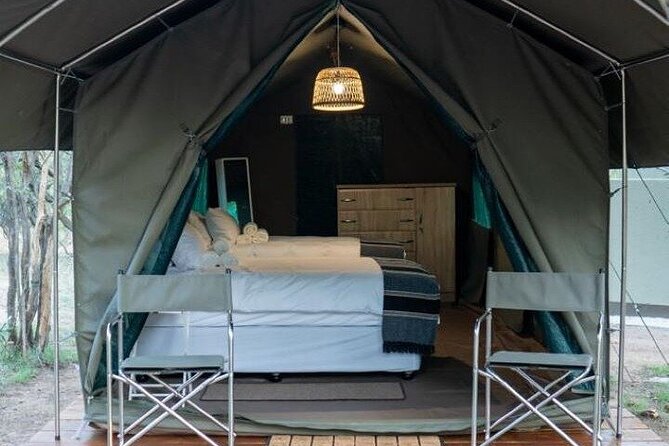 4 Day Kruger Glamping Safari and Panorama Tour - Day 1: Arrive, Check In, Then Go Hunting for Wildlife at Sunset