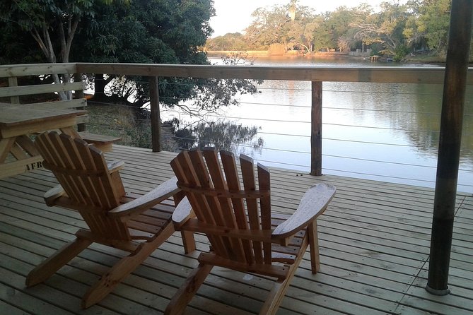 4 Day Kruger National Park Tour - Accommodation choices, including the luxury tent hot tub detail