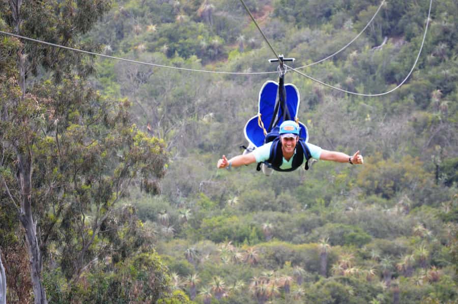 Adrenalin Addo Adventure Park: Superman Zipline - Where the Superman Zipline happens, Sundays River Valley to Addo Elephant Park