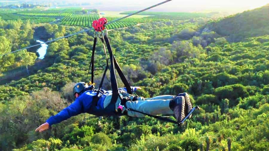 Adrenalin Addo Adventure Park: Superman Zipline - The hands-free braking system that changes how you feel mid-ride