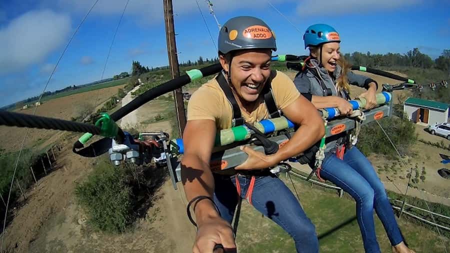 Adrenalin Addo Adventure Park: Zip Line and Giant Swing - Your first steps on site: how the hour is paced