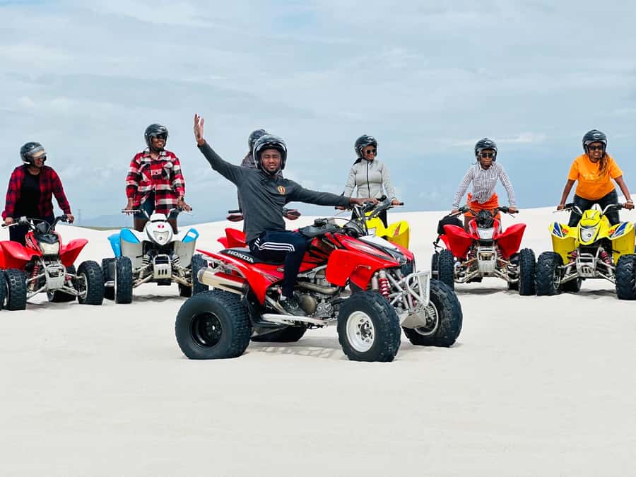 AFFORDABLE Atlantis Dunes Quad Bike tour with PHOTOSHOOT - The route through 27 square kilometers of sand