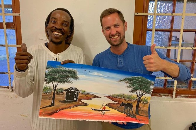 African Art Workshop - Your Materials Choice: Prepared Surface or Blank Canvas