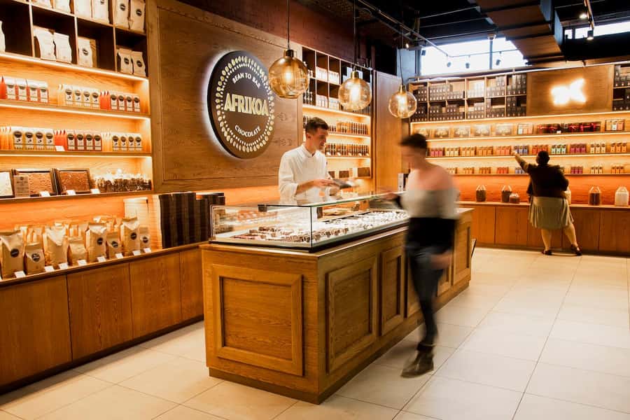 AFRIKOA Bean-to-Bar Chocolate Experience - A 30-minute session that teaches you how chocolate is made