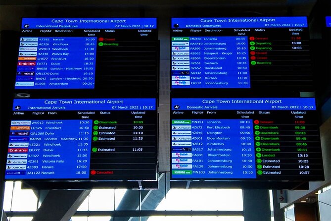 Airport Shuttle Transfer from Airport to Cape Town City Center - Luggage Rules and the 5 km Drop-Off Limit (Read This Part)