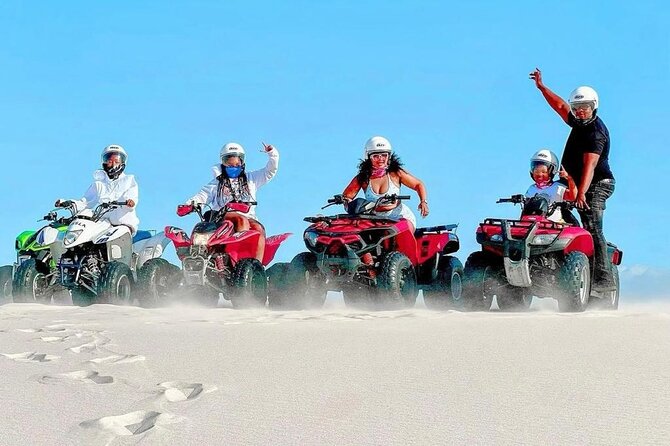 Atlantis dunes Quad biking experience - The guided ride: what “follow the leader” means in practice