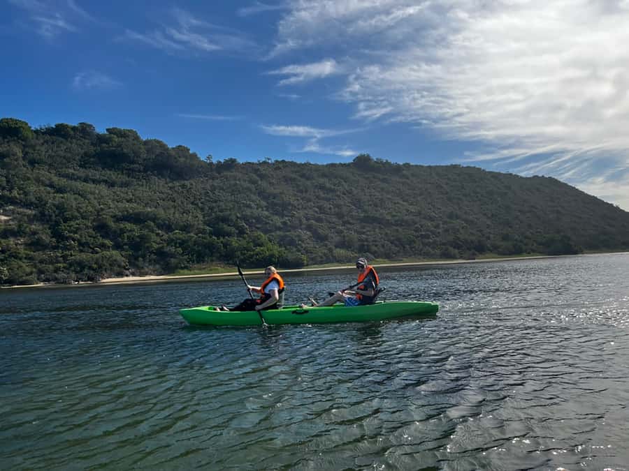 CANOEING IN SEDGEFIELD AT OYSTERS EDGE, GARDEN ROUTE - Birdwatching you can actually do from a canoe
