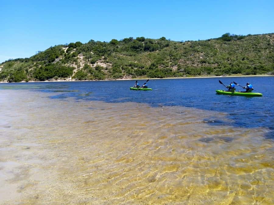 CANOEING IN SEDGEFIELD AT OYSTERS EDGE, GARDEN ROUTE - Oysters Edge drink plus the on-site restaurant plan