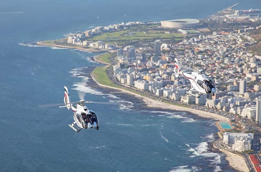 Cape Town: 12-Minute City Scenic Helicopter Tour - A tight 12-minute loop from Cape Town Stadium to Table Mountain