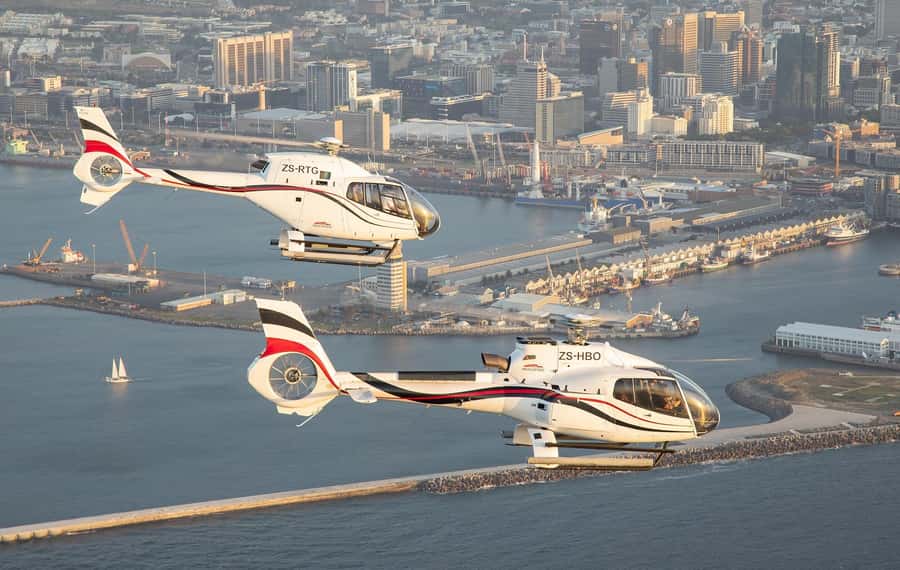 Cape Town: 2 Oceans Helicopter Flight with Boat Tour Ticket - Checking in at the V&A Waterfront without wasting your day