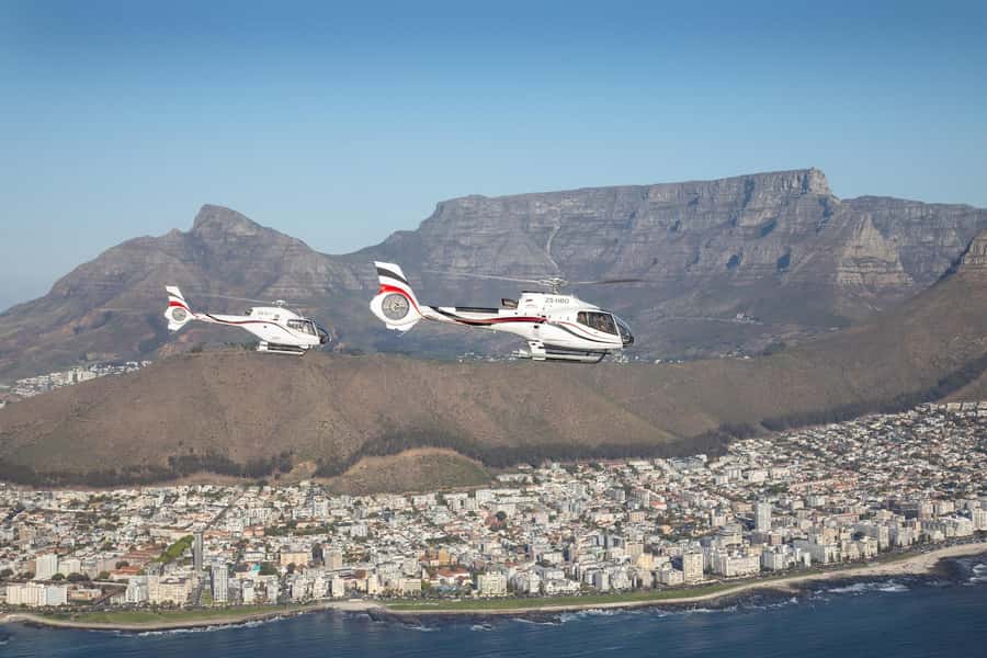 Cape Town: 20-Minute Helicopter Flight and Free Harbour Tour - From the V&A Waterfront helipad to taking off