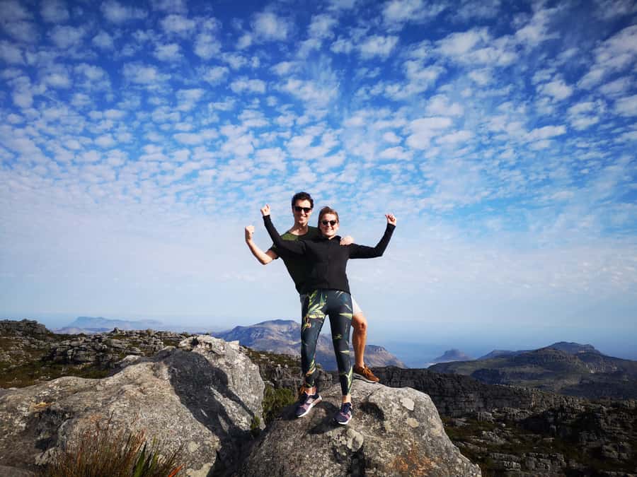 Cape Town: 3-Hour Table Mountain Hike via Platteklip Gorge - Summit time on Table Mountain, plus the top café reset