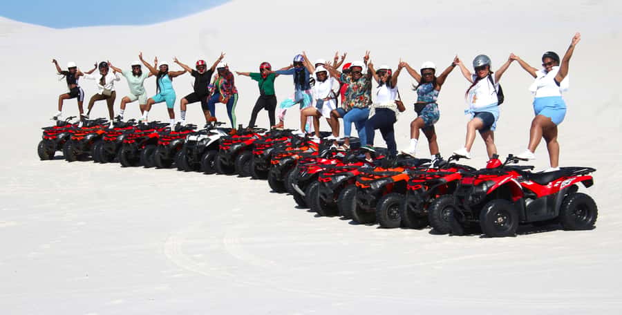 Cape Town: Atlantis Dunes Exclusive Private Quad Bike Tour - The quad bike ride through Witsandz Atlantis Nature Reserve