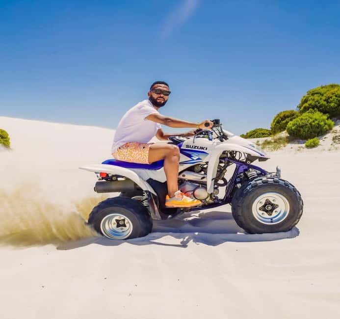 Cape Town: Atlantis Dunes Quad Bike Adventure with Photos - The quad bikes and safety briefing that set the tone