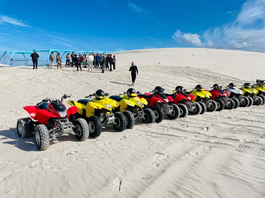 Cape Town: Atlantis Dunes Quad Bike & Free Sandboarding Tour - Quad-bike riding across Atlantis Dunes, and how the guides set the tone