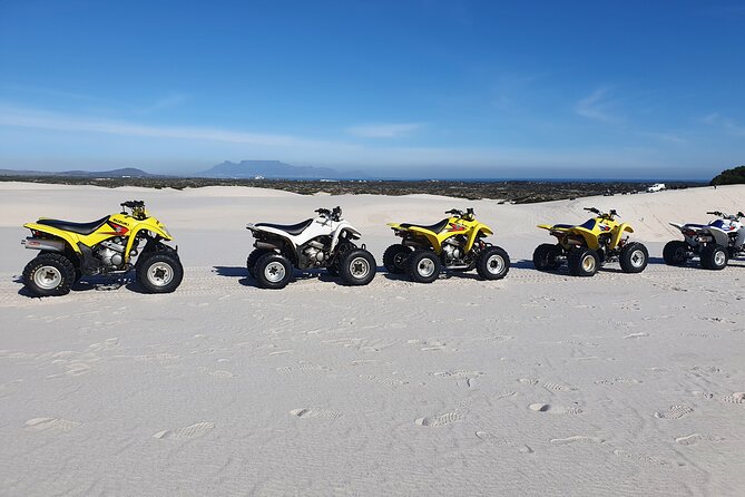 Cape Town Atlantis Dunes Quad Biking - Group size and timing: planning your Cape Town day