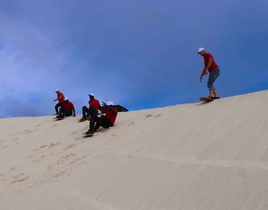 Cape Town: Atlantis Dunes Quad Biking & Glam Sandboarding - Sandboarding Without the Climb: The Jeep Transport Advantage