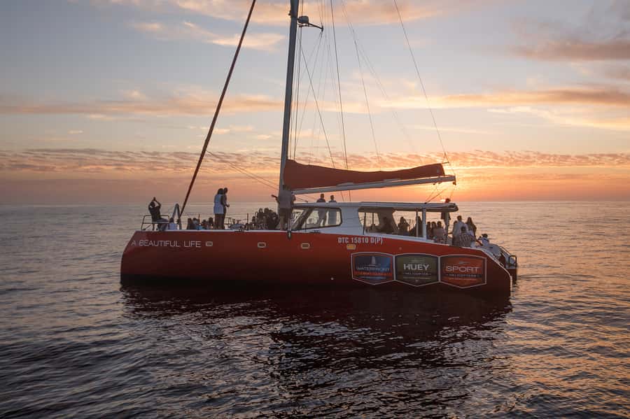 Cape Town: Catamaran Champagne Sunset Cruise - Sailing the Atlantic Toward Clifton Beach