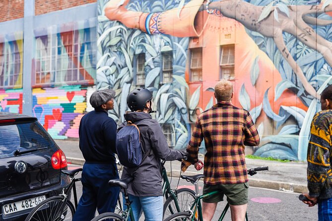 Cape Town City and Woodstock Bicycle Tour - Old Biscuit Mill: street art, shopping, and the fun part of Woodstock