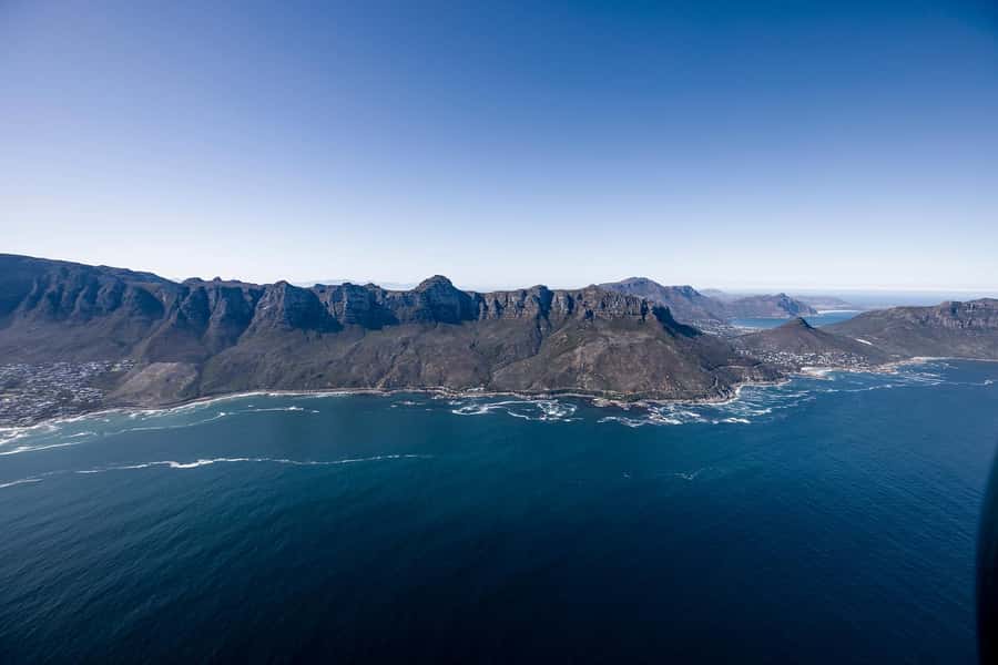 Cape Town City Center Helicopter Flight - 12Min - Back to V&A: Sparkling Wine After Landing