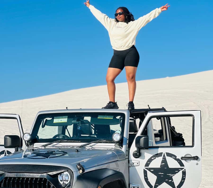 Cape Town Desert Thrills: Dune Jeep Venture - Small group size, English guide, and comfort in a moving vehicle