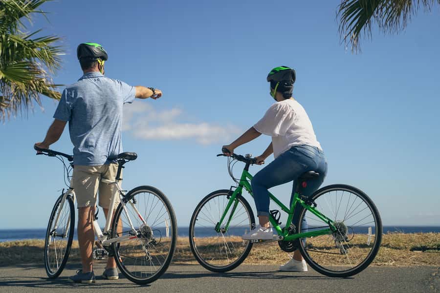 Cape Town Guided City Cycling Heritage Tour - Private Tour - Getting oriented fast at the Radisson Waterfront