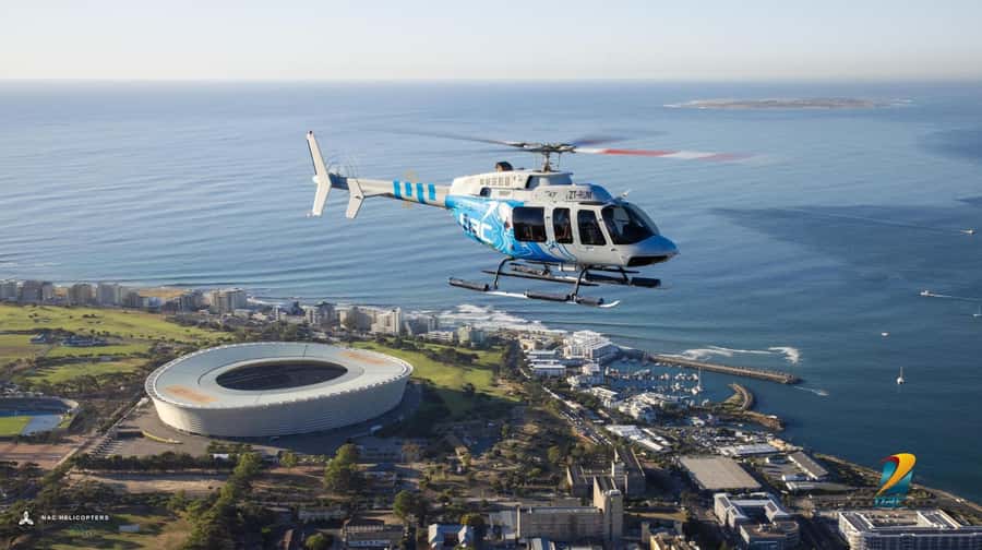 Cape Town: Hopper Helicopter Flight - V&A Waterfront takeoff, and why it beats “one more tour”