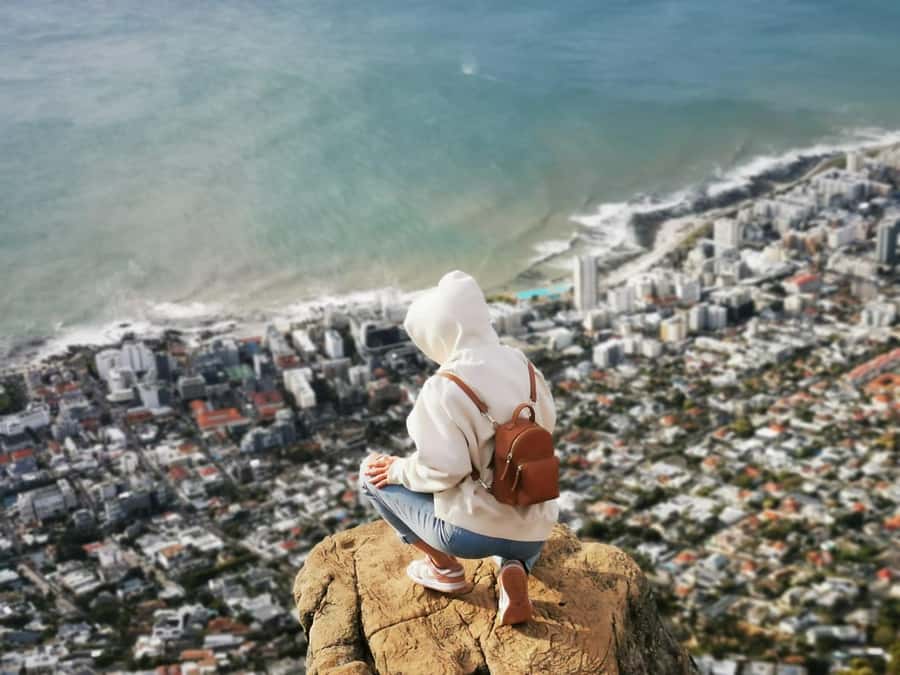 Cape Town: Lion's Head Hiking Experience - What you do at the top: summit time and the view payoff