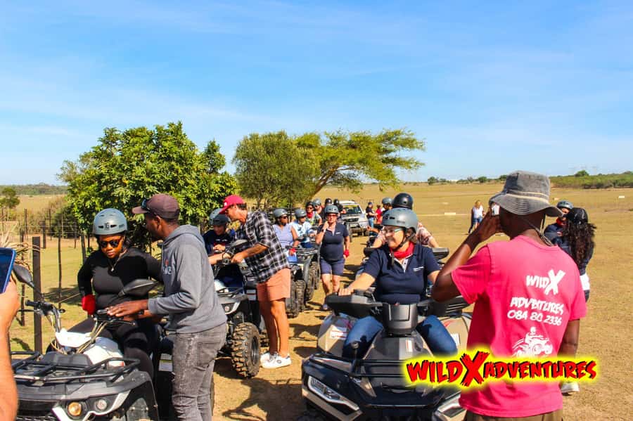 CAPE TOWN: QUAD BIKE FUN RIDE AT OSTRICH RANCH, DURBANVILLE - The 45-minute session, broken into a ride rhythm you can actually enjoy