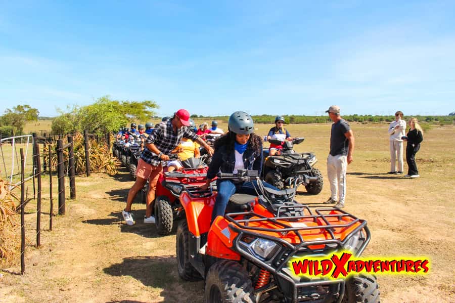 CAPE TOWN: QUAD BIKE FUN RIDE AT OSTRICH RANCH, DURBANVILLE - Guided riding: why it feels safer and more fun at the same time