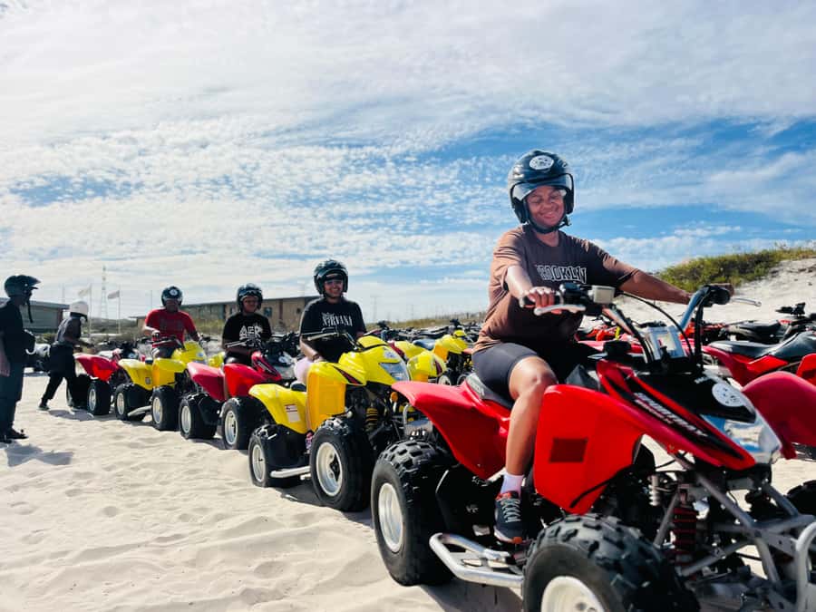 Cape Town: Sand Dunes ATV Quad Bike Tour - Getting Kitted Up: Helmet, Mob Caps, Sunscreen