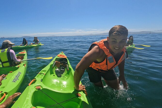 Cape Town Sea Kayaking Adventure launching from V&A Waterfront - Small Group Size Means Less Waiting and More Coaching