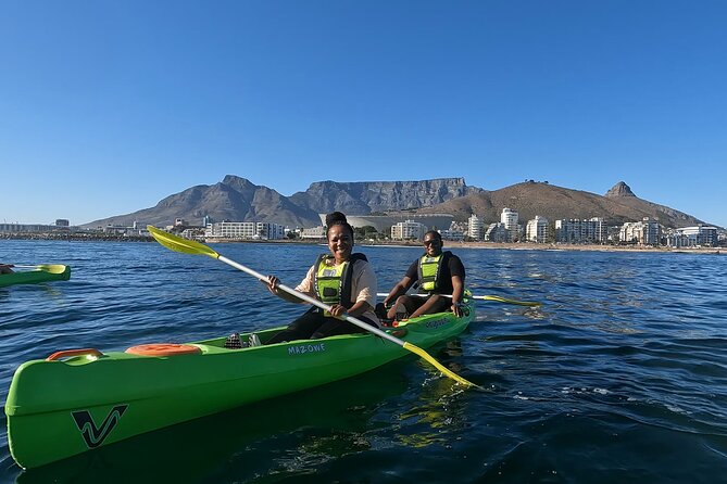 Cape Town Sea Kayaking Adventure launching from V&A Waterfront - Getting Briefed, Then Actually Kayaking on Stable Boats
