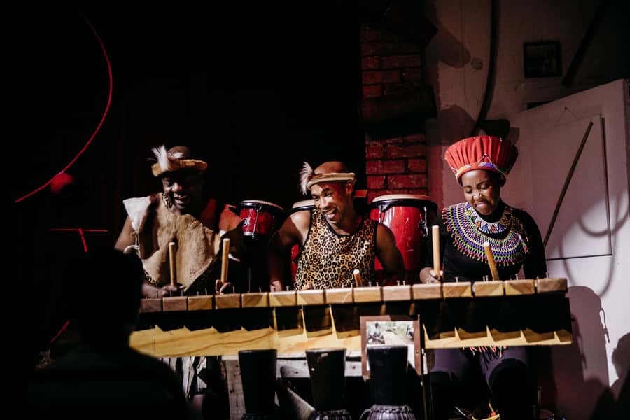Cape Town: Silvermist Estate Wine Tasting & Drumstruck Show - Inside the instrument museum, including Ngoma Lungundu