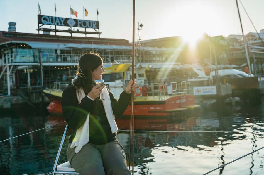 Cape Town: Sunset Champagne Cruise and 3-Course Dinner - Setting Sail from the V&A Waterfront, Where the Views Start Immediately