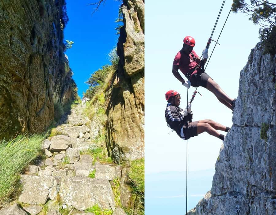 Cape Town: Table Mountain Abseil and Hike - Meeting at Tafelberg Road and what to expect from the start