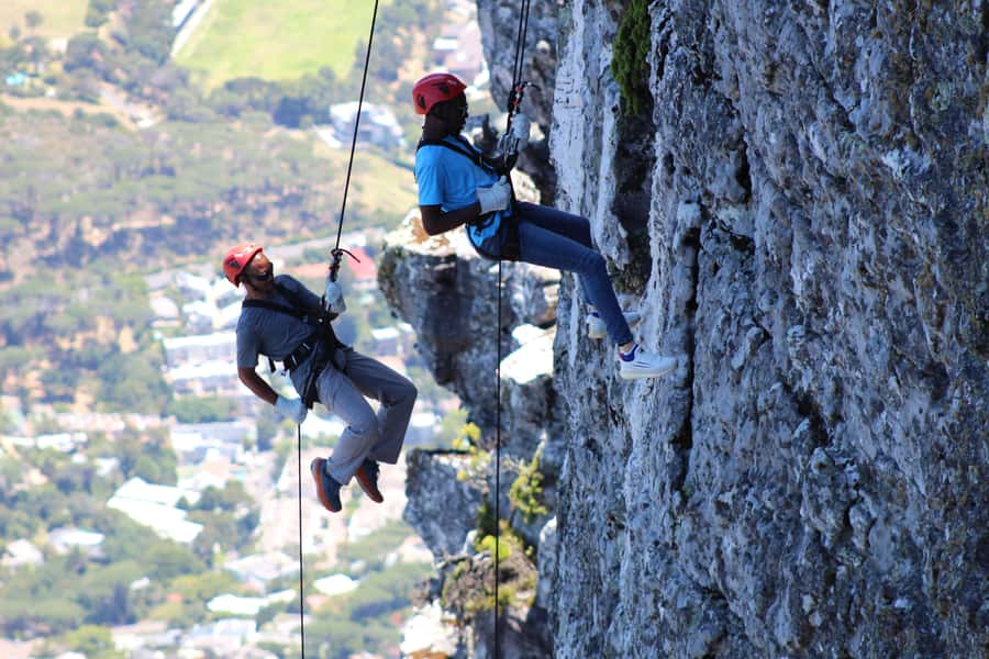 Cape Town: Table Mountain Abseiling Experience - The 112 m abseil: views, timing, and how not to rush