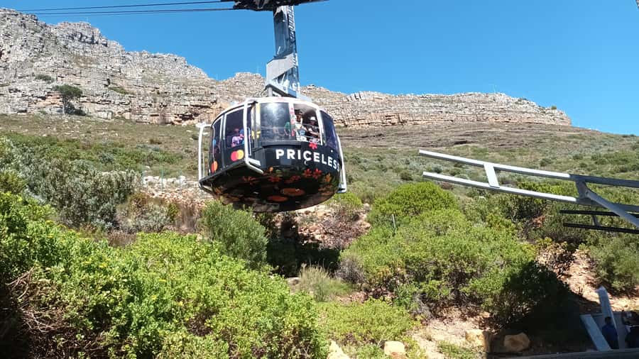 Cape Town: Table Mountain Cable Car Ticket - The cable car ride up: first views and why timing helps