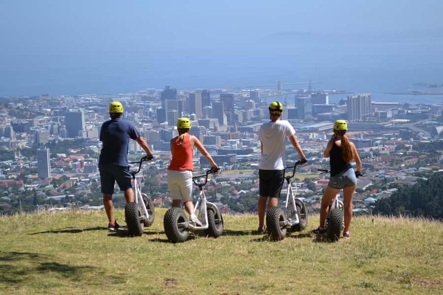 Cape Town: Table Mountain Gravity Scooter Tour - Start at Kloofnek Kiosk, then Signal Hill to Bo Kaap