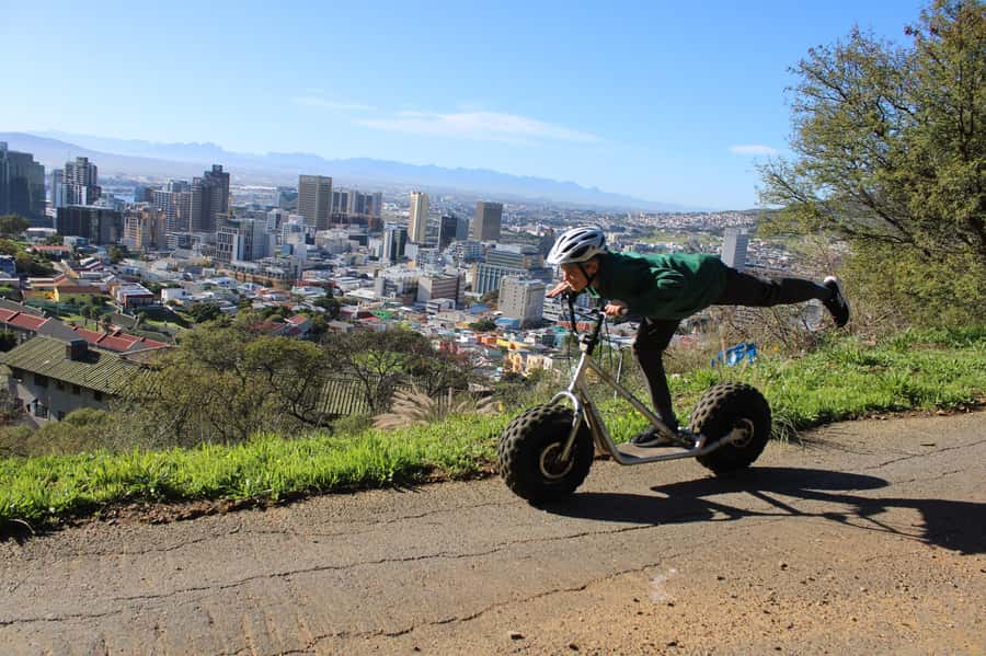 Cape Town: Table Mountain Gravity Scooter Tour - What to bring, and who this tour does not fit