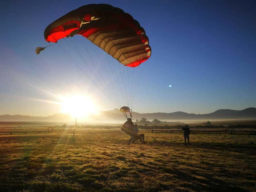 Cape Town: Tandem Skydiving - From Safety Briefing to First Steps on the Airfield