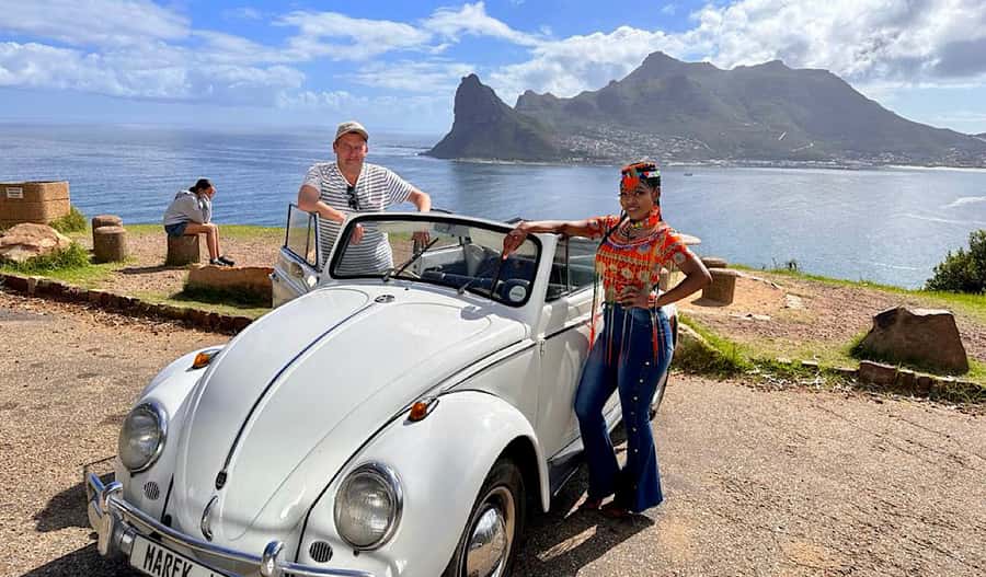 Cape Town: The Cape Point Instagram Small Group Tour - St. James coloured huts: ending on an instantly recognizable Cape Town scene