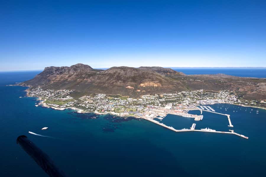 Cape Town to Cape Point Helicopter Flight - 48Min - The V&A Waterfront champagne tasting after landing